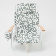 Load image into Gallery viewer, Luxe Beach Chair The Vacay Olive