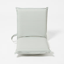 Load image into Gallery viewer, Folding Seat The Vacay Olive Stripe