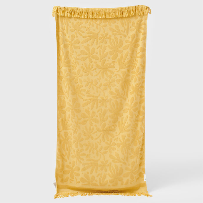 Luxe Towel Mango Bay Golden Mustard