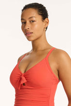 Load image into Gallery viewer, Messina Cross Front Multifit One Piece - Flame