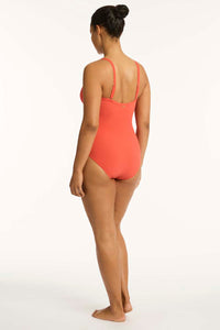 Messina Cross Front Multifit One Piece - Flame