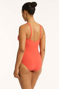 Messina Cross Front Multifit One Piece - Flame