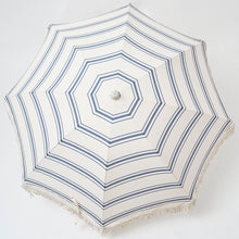 Load image into Gallery viewer, The Resort Luxe Beach Umbrella Coastal Blue