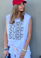 Load image into Gallery viewer, Sun Summer Tank - White/Grey