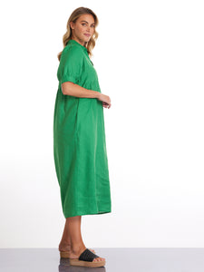 Shortsleeve Essential Linen Dress