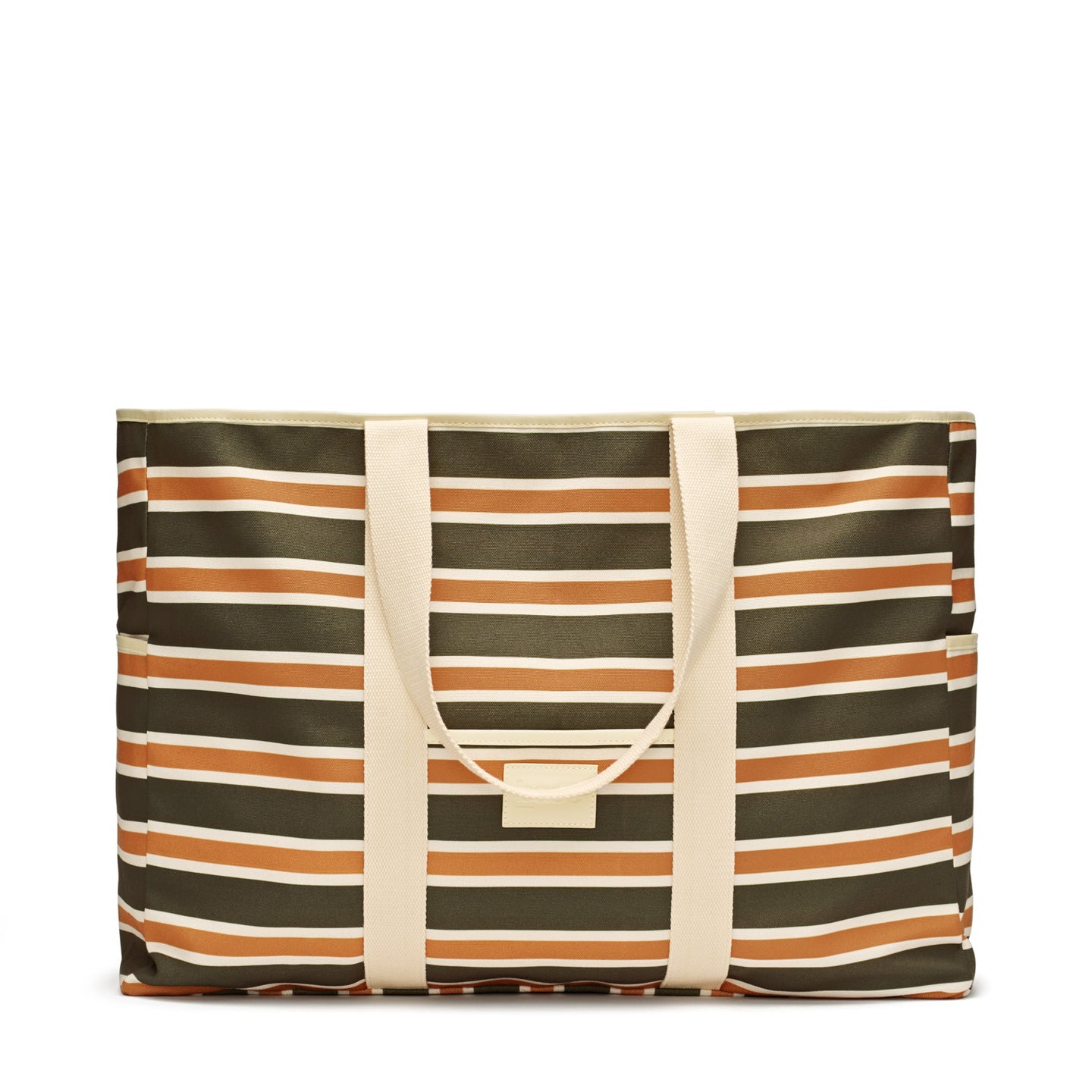 beach base (coast) - khaki/ rust stripe