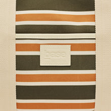 Load image into Gallery viewer, beach base (coast) - khaki/ rust stripe