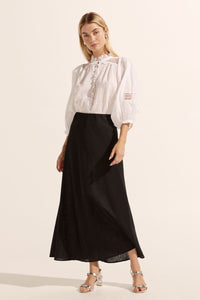 blend skirt - black