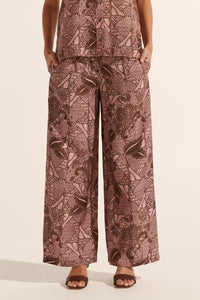 breeze pant - Cacao Batik