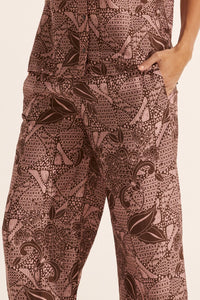 breeze pant - Cacao Batik