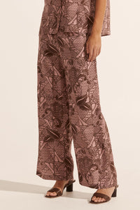 breeze pant - Cacao Batik