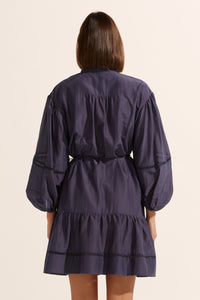 festoon dress - indigo