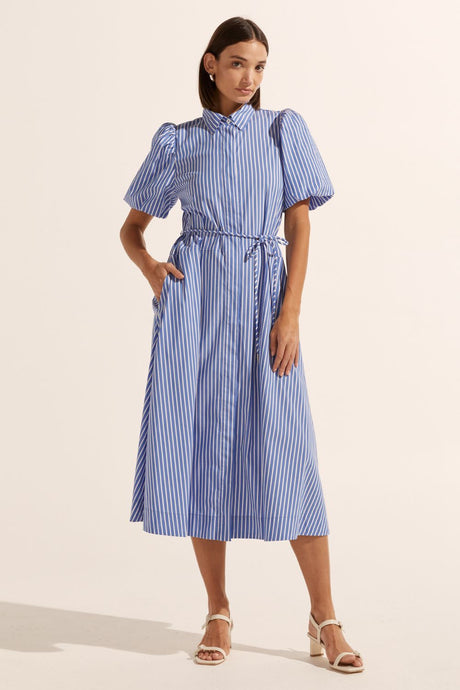 hark dress - pacific stripe