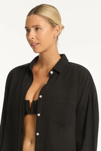 Load image into Gallery viewer, Sunset Beach Shirt - Black