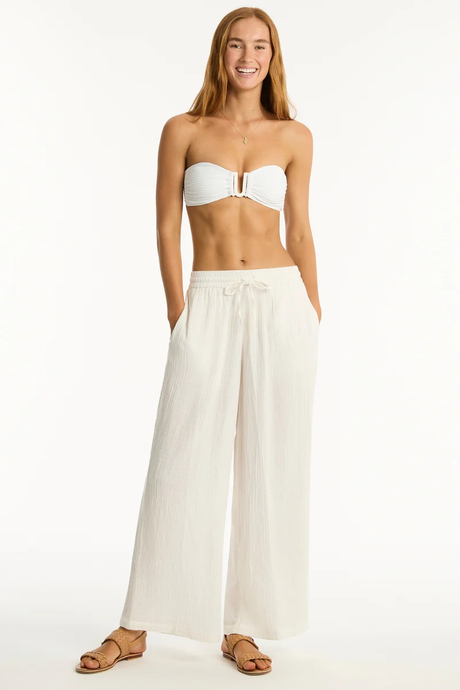 Sunset Beach Pant - White