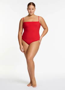 Jetset Minimal Tank One Piece Rosso