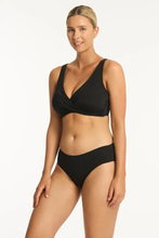 Load image into Gallery viewer, Eco Essentials Mid Bikini Pant Black