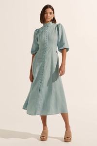 calibre dress - aquamarine