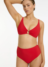 Load image into Gallery viewer, Jetset High Waist Bikini Bottom Rosso