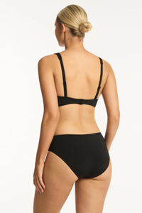 Eco Essentials Mid Bikini Pant Black