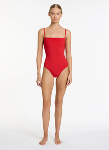 Jetset Minimal Tank One Piece Rosso