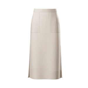 Nadi Linen Skirt Oatmeal