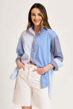 Load image into Gallery viewer, The Boyfriend Shirt - Blue Combo