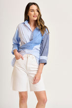 Load image into Gallery viewer, The Boyfriend Shirt - Blue Combo