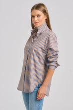 Load image into Gallery viewer, The Classic French Cuff Shirt - Porcini Stripe