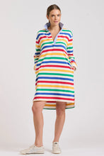 Load image into Gallery viewer, Rugby Summer Dress - Multi Stripe