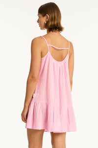 Sunset Short Sundress - Pink