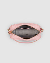 Load image into Gallery viewer, Anastasia Pale Pink Quilted Crossbody Bag