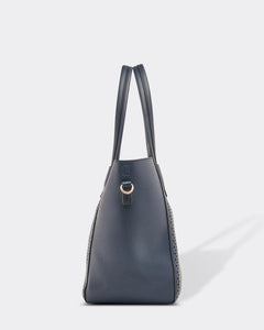 Deauville Navy Handbag