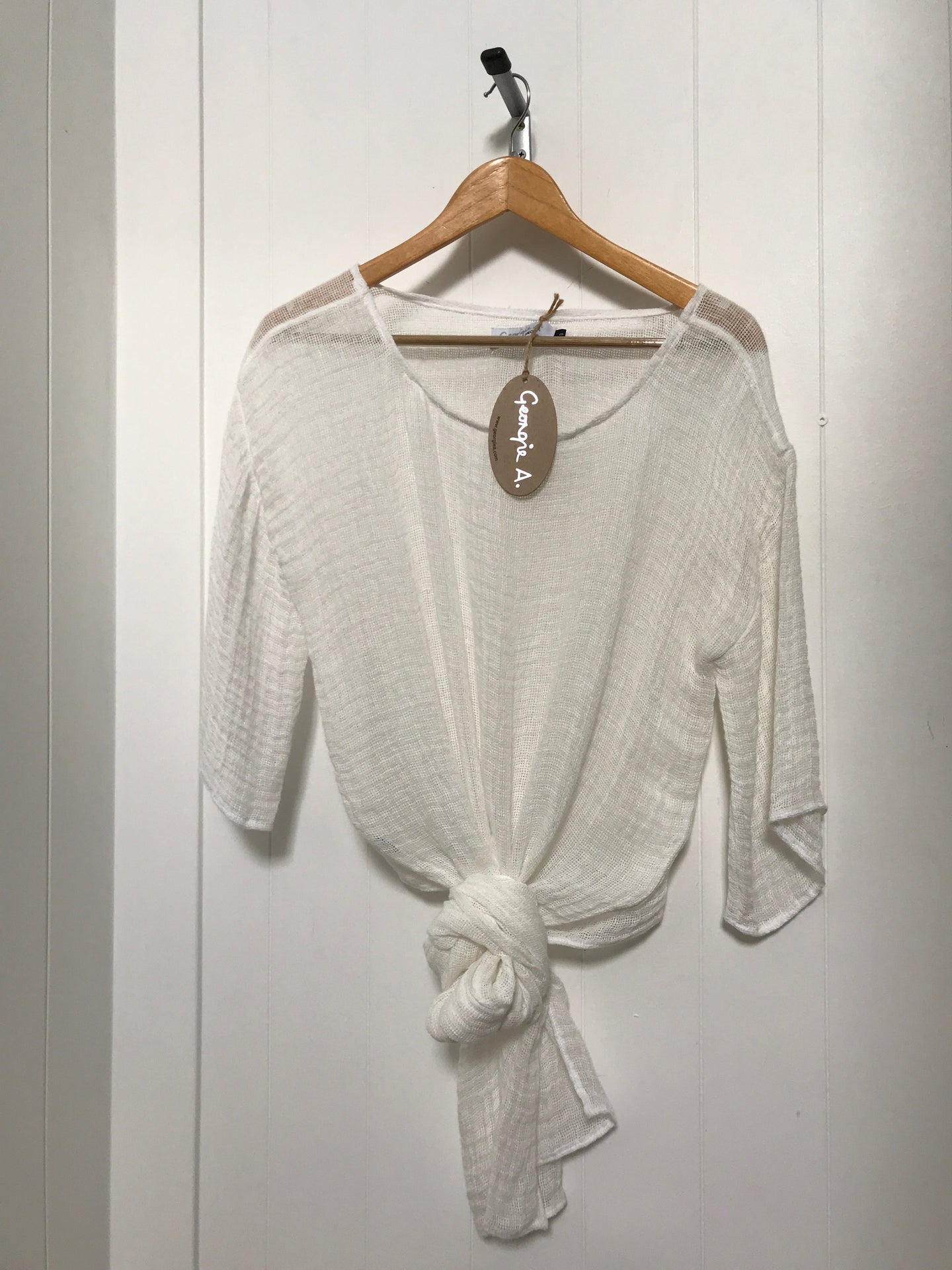 Wrap Top - Blanc