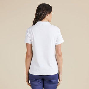 Polo Top | White