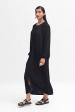 Load image into Gallery viewer, Osten Shirt Dress - Black