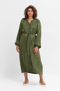 Osten Shirt Dress - Olive