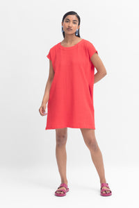 Otilde Dress - Bright Red