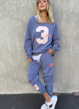 Load image into Gallery viewer, Sporty Track Pant - Blue