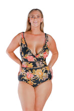 Load image into Gallery viewer, V Neck One Piece - Frenchy Black