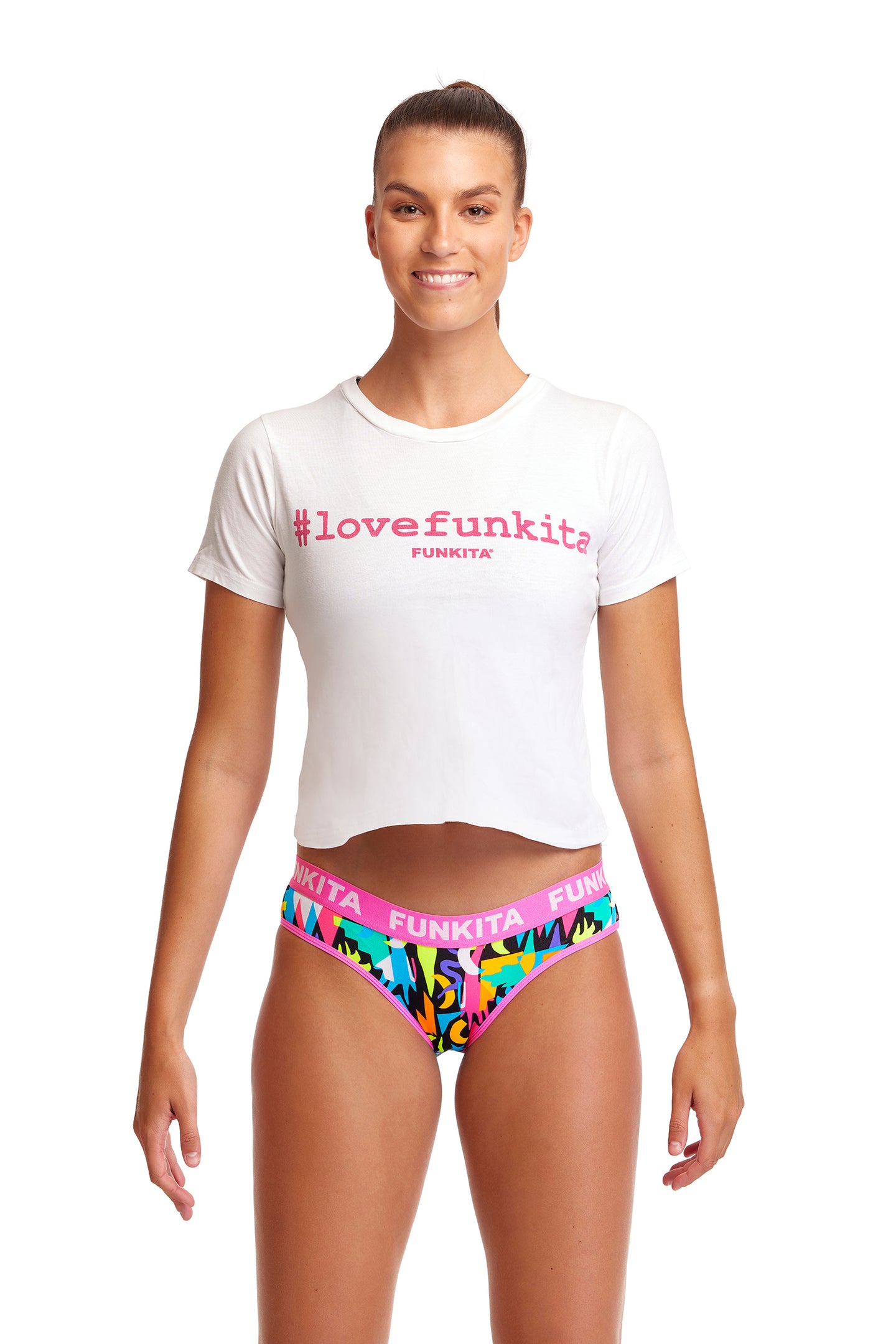 Funkita Ladies Underwear Brief - Paper Cut