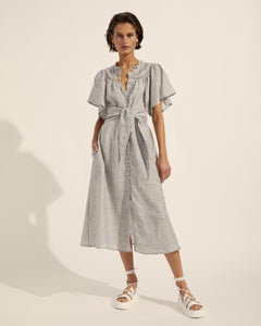 Unfurl Dress - Oyster