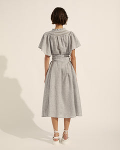 Unfurl Dress - Oyster