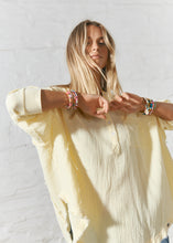 Load image into Gallery viewer, Oversized Beach Shirt - Lemon