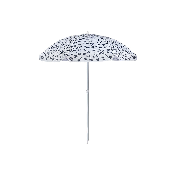 Beach Umbrella Call Of The Wild - White