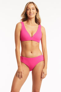 Vesper Moulded Cup Bra - Hot Pink