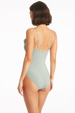 Load image into Gallery viewer, Capri Frill One Piece - Khaki