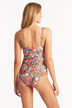 Load image into Gallery viewer, Parkland Square Neck One Piece Khaki