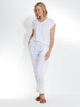 Load image into Gallery viewer, Linen Pant - White