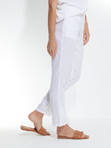 Linen Pant - White